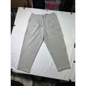 Bming by Beams Mens Ash Gray / White Corduroy Pants With Lace Size X-Large #239